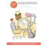 Poppystamps - Craft Kit - Whittle Adorable Kitty