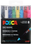 Posca - Paint Marker Set - PC-1MR Extra Fine - Basic (8 Colors)