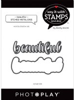 Say It With Stamps - Dies - Beautiful Word
