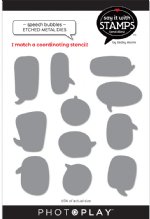 Say It With Stamps - Dies - Speech Bubbles