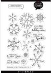 Say It With Stamps - Clear Stamps - Layered Snowflakes