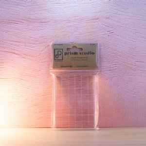 Prism Studio - Acrylic Stamping Blocks (with Grips) - 3" X 4"