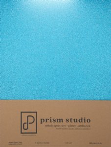 Prism Studio - 8.5x11 Whole Spectrum Glitter Cardstock - Tanzanite