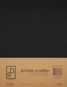 Prism - 8.5X11 Cardstock - Simply Black