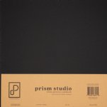Prism Studio - 12X12 Whole Spectrum Smooth Cardstock - Simply Black (25 Sheets)