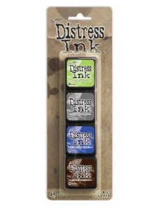 Distress Ink - Mini Stamp Pad - Kit 14
