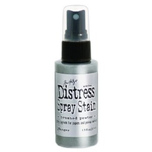 Distress Ink - Spray Stain - Brushed Pewter