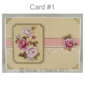 Scrap 'n Stamp Exclusive Card Kit - Rose Garden