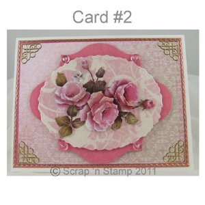 Scrap 'n Stamp Exclusive Card Kit - Rose Garden