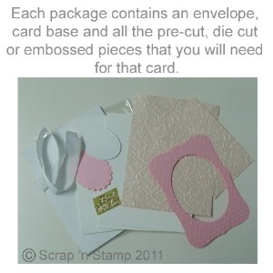 Scrap 'n Stamp Exclusive Card Kit - Rose Garden