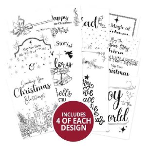 Hunkydory Crafts - Say It With Style Pocket Pads - Christmas Spirit