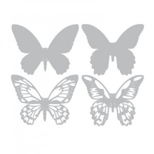Sizzix - Tim Holtz - Dies - Mini Detailed Butterflies