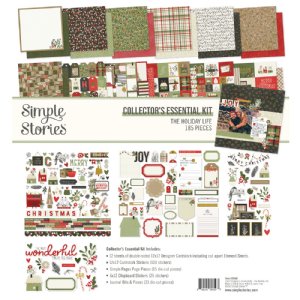 Simple Stories - 12X12 Collector's Essential Kit - The Holiday Life