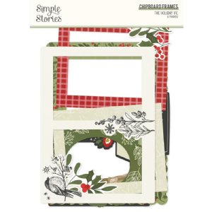 Simple Stories - Chipboard Frames - The Holiday Life