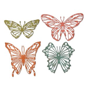Tim Holtz - Dies - Scribbly Butterflies