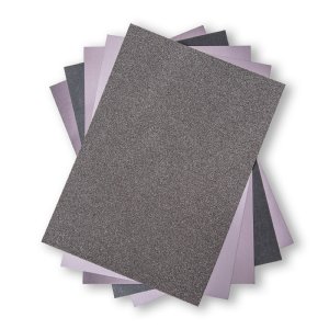 Sizzix - Opulent Cardstock Pack - Charcoal
