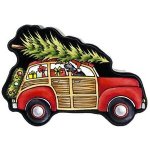 Stampendous - Wood Stamp - Christmas Station Wagon