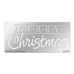 Stampendous - Embossing Template - Merry Christmas