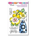 Stampendous - Clear Stamp - Floral Blooms