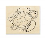 Stampendous - Wood Stamp - Turtle