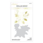 Spellbinders - Glimmer Hot Foil Plate & Die - Yana's Blooms - Magnolia Blooms