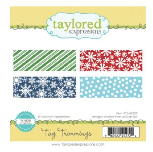 Taylored Expressions - Cling Stamp - Tag Trimmings