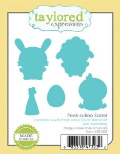 Taylored Expressions - Dies - Peek a boo Easter