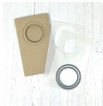 Taylored Expressions - Mini Slim Trifold Template + Dies - Circle