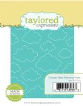 Taylored Expressions - Dies - Cloudy Skies Piercing Plate