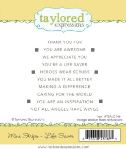 Taylored Expressions - Cling Stamp - Life Saver