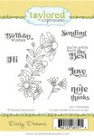 Taylored Expressions - Cling Stamp - Daisy Dreams