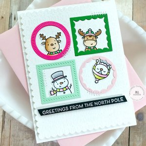 Taylored Expressions - Cling Stamp - Little Critters Christmas