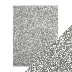 Tonic - Glitter Cardstock - Silver Screen