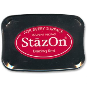 StazOn - Ink Pad - Blazing Red