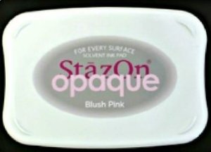 StazOn - Ink Pad -  Opaque Blush Pink