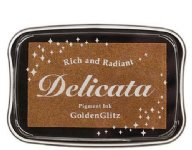 Delicata - Ink Pad - Golden Glitz