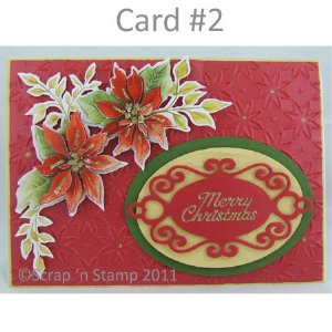 Scrap 'n Stamp Exclusive Card Kit - Christmas Greetings
