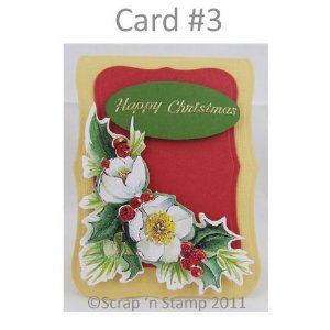 Scrap 'n Stamp Exclusive Card Kit - Christmas Greetings