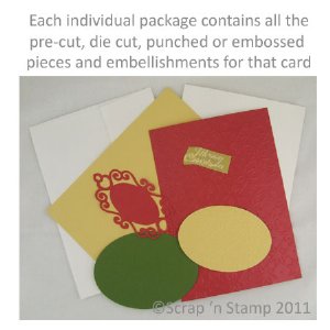 Scrap 'n Stamp Exclusive Card Kit - Christmas Greetings