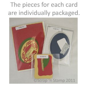 Scrap 'n Stamp Exclusive Card Kit - Christmas Greetings