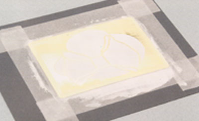 embossing paste dreamweaver step