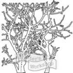 Branches Stencil from The Crafters Workshop