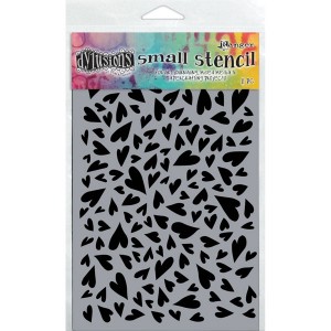 Win this Dylusions Heart stencil by Dyan Reaveley
