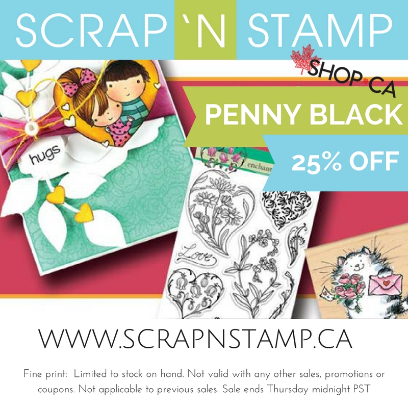 Great sale on Penny Black stamps and dies