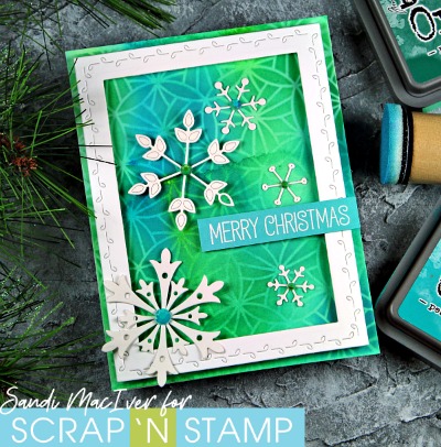 Distress Oxide Christmas Cards