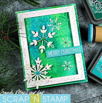 Distress Oxide Christmas Cards 