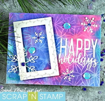 Distress Oxide Christmas Cards