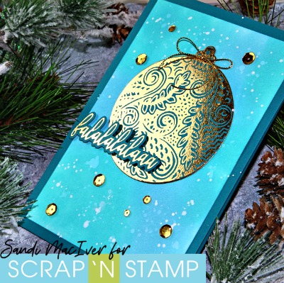 Picket Fence Studios Foiled Christmas Cards