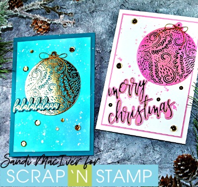 Picket Fence Studios Foiled Christmas Cards