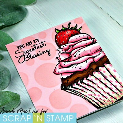 Sweet Friend Cupcake for Scrap 'N Stamp Canada